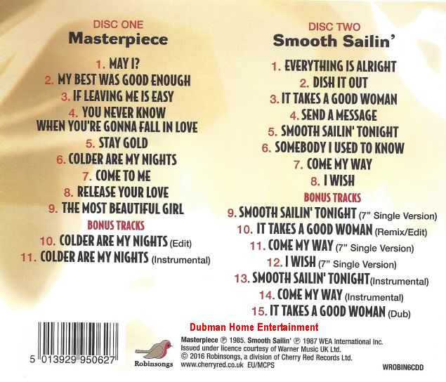 The Isley Brothers Masterpiece / Smooth Sailin' 2cd Dubman Home